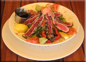 Ahi tuna salad