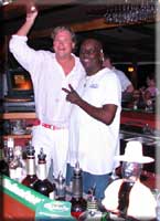 The Jumby man, Brad, and Steve